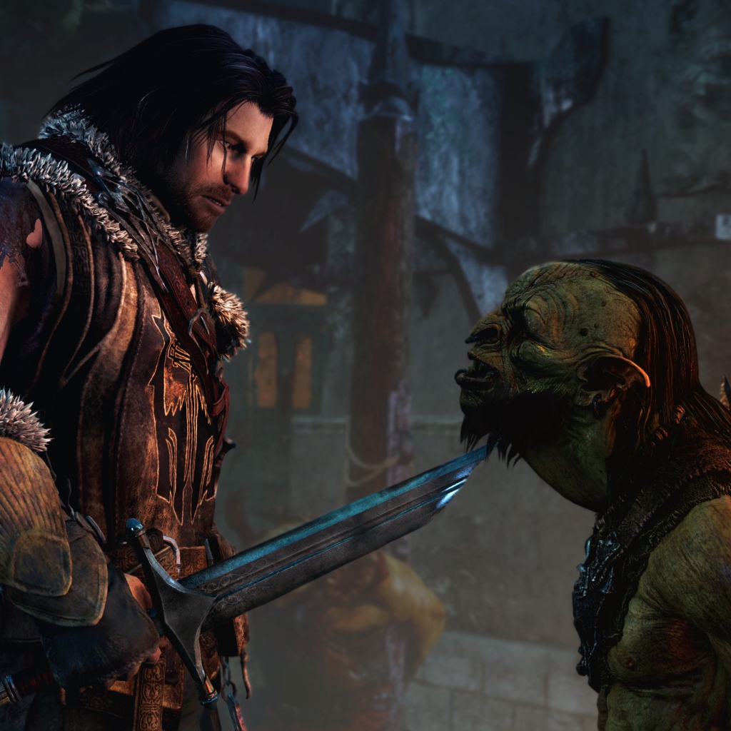 Персонаж игры Middle-earth Shadow of Mordor с орком