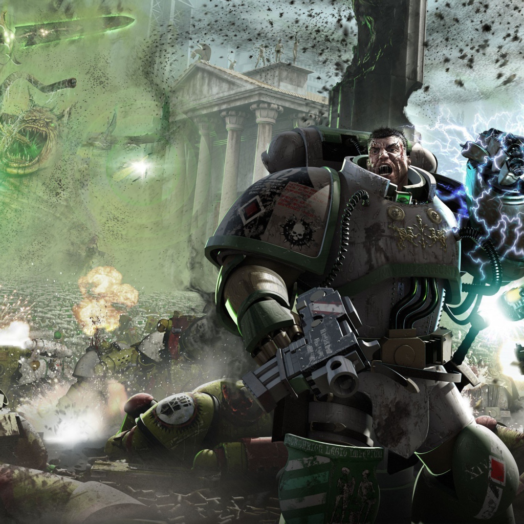 Персонаж Хорус в игре Warhammer 40000