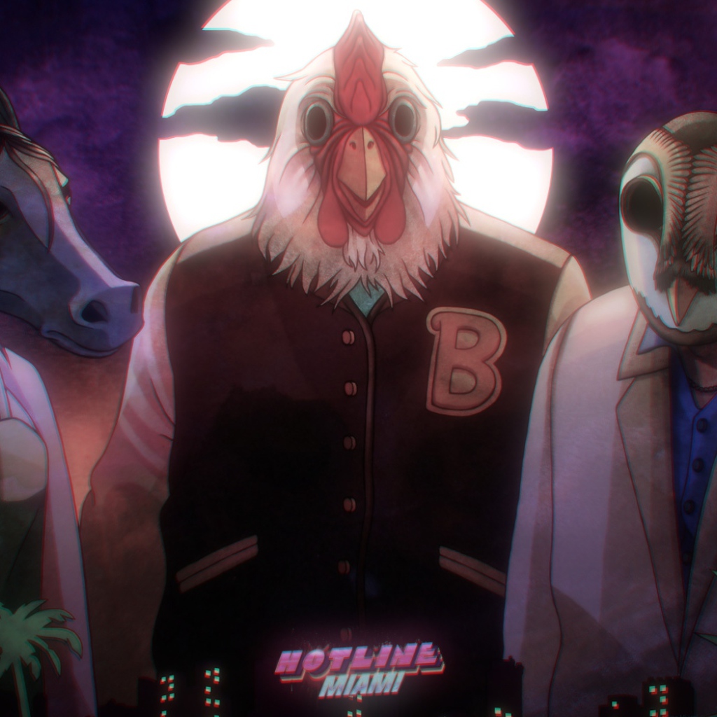 Персонажи игры Hotline Miami