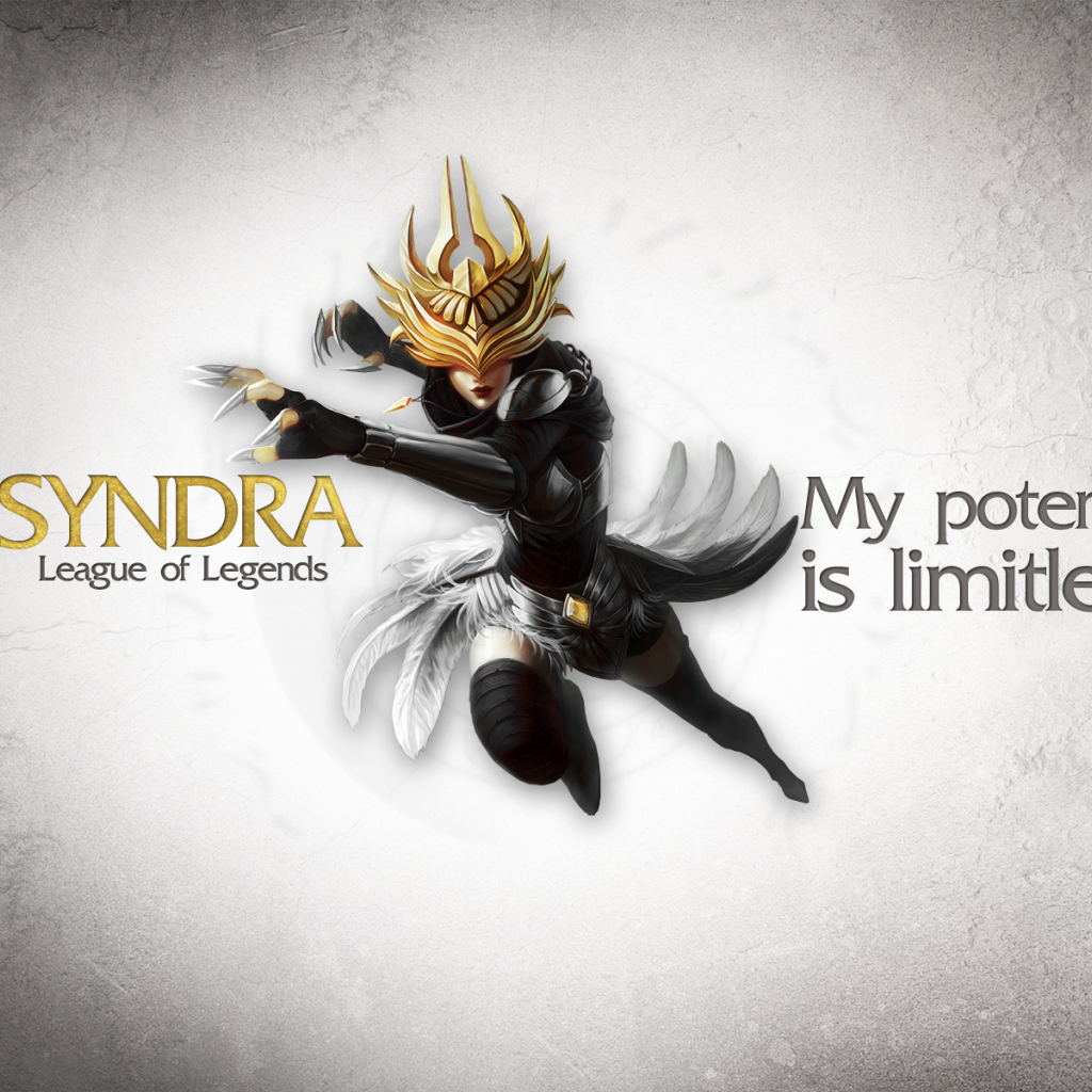 Синдра из игры Лига легенд