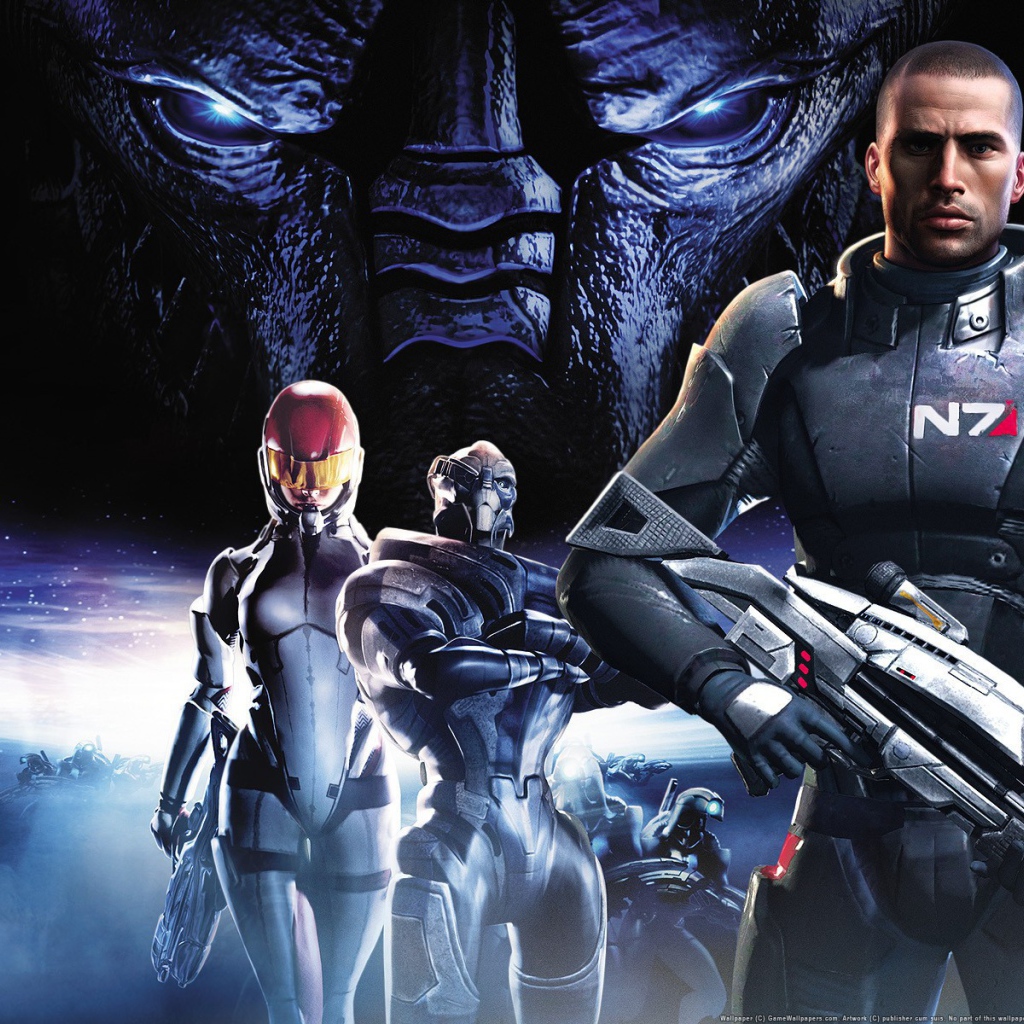 Командор Шеппард из игры Mass Effect