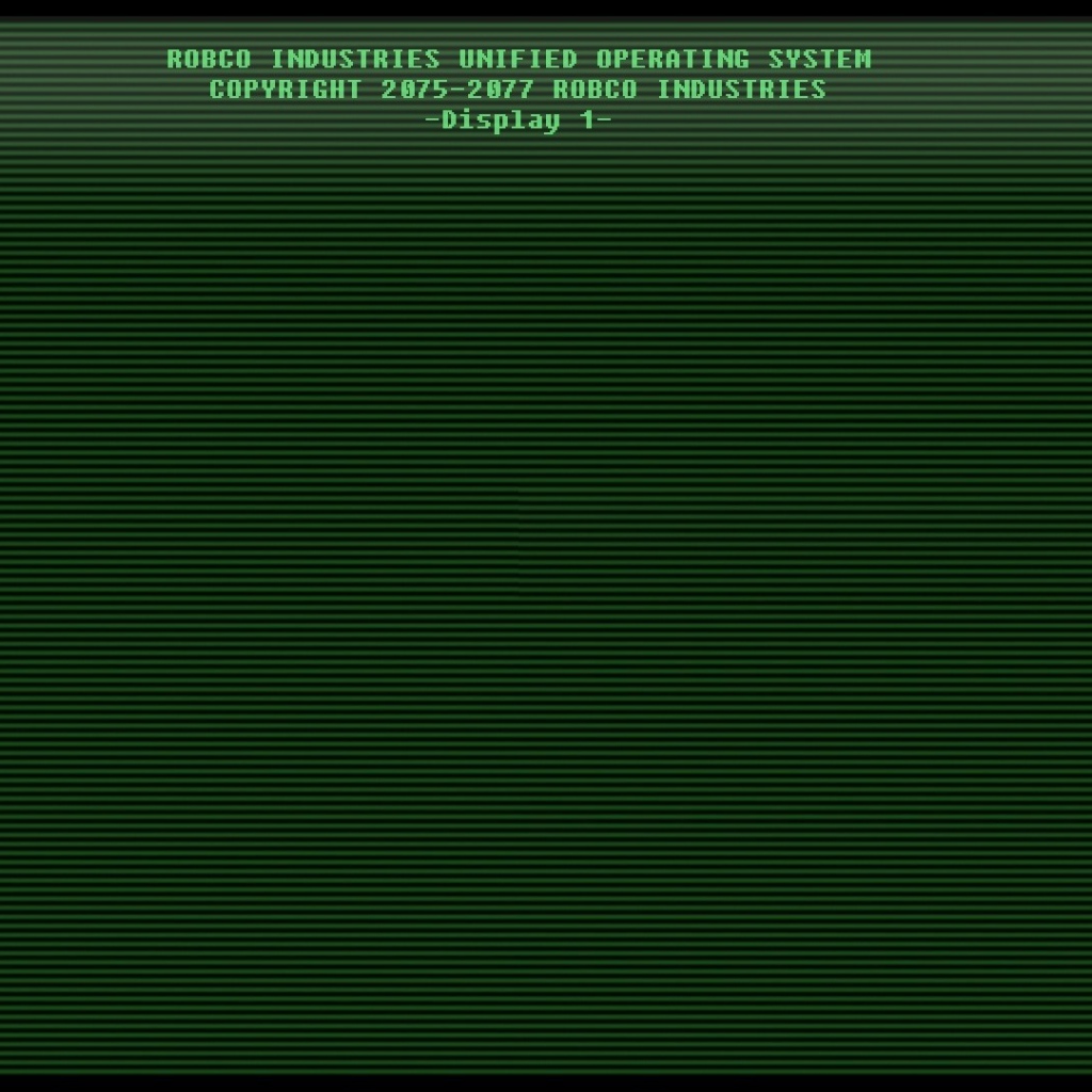 Дисплей компьютера в игре