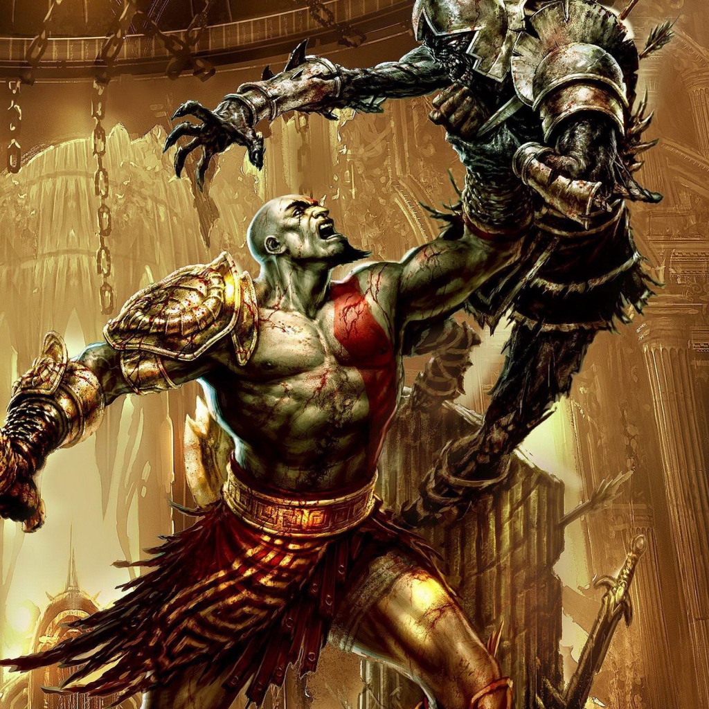 Поверженный враг, игра God of War