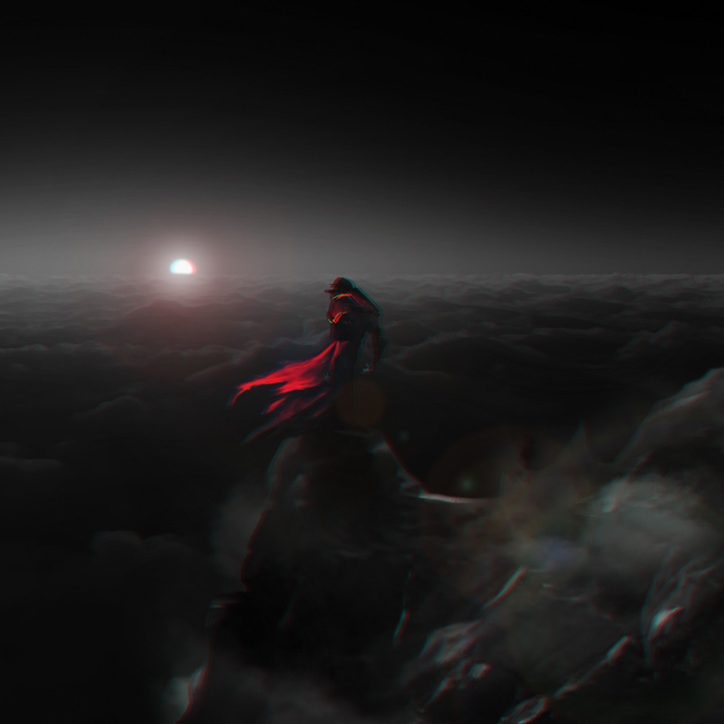 Дракула смотрит на Луну в игре Castlevania Lords of Shadow