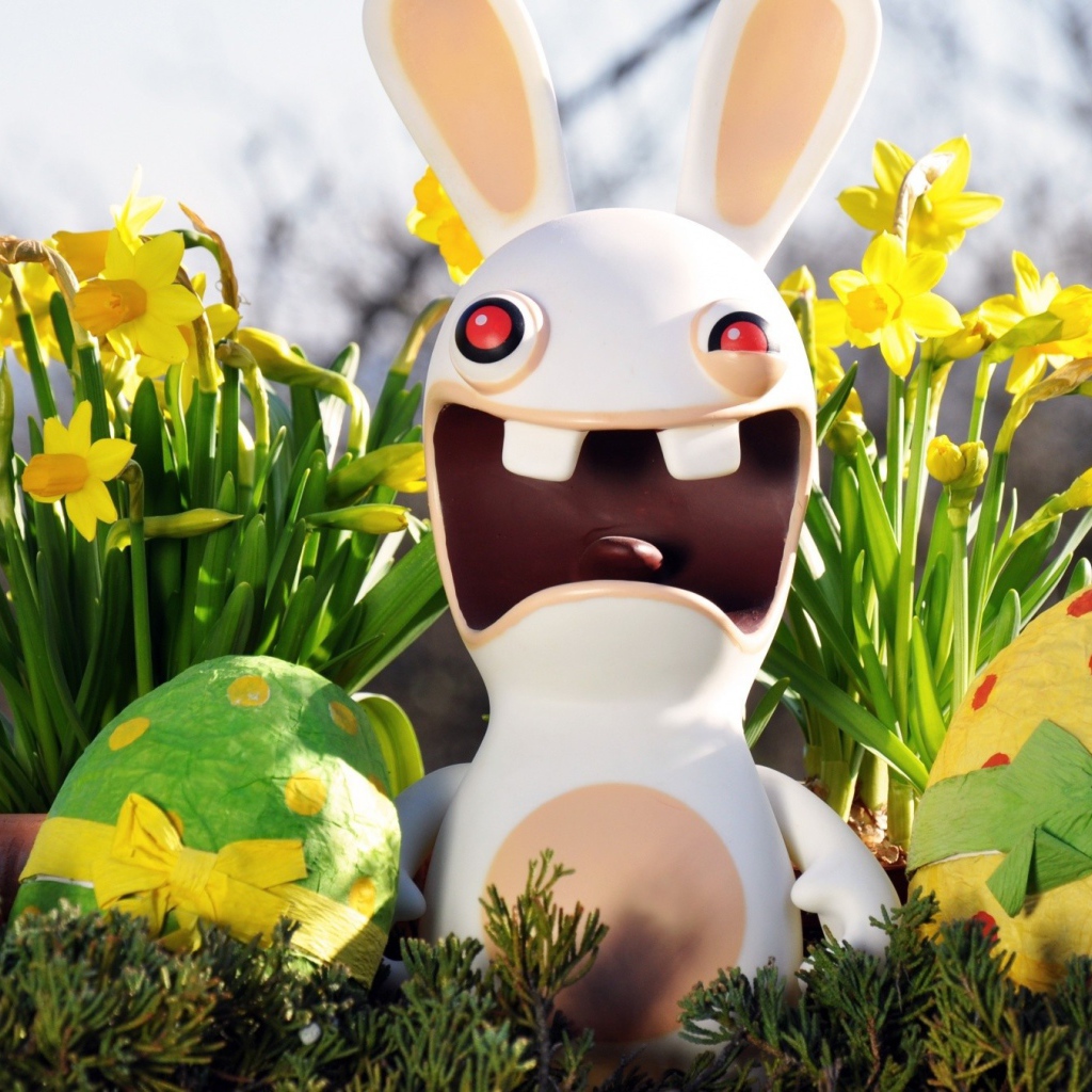 Пасхальный кролик, игра Rayman Raving Rabbids