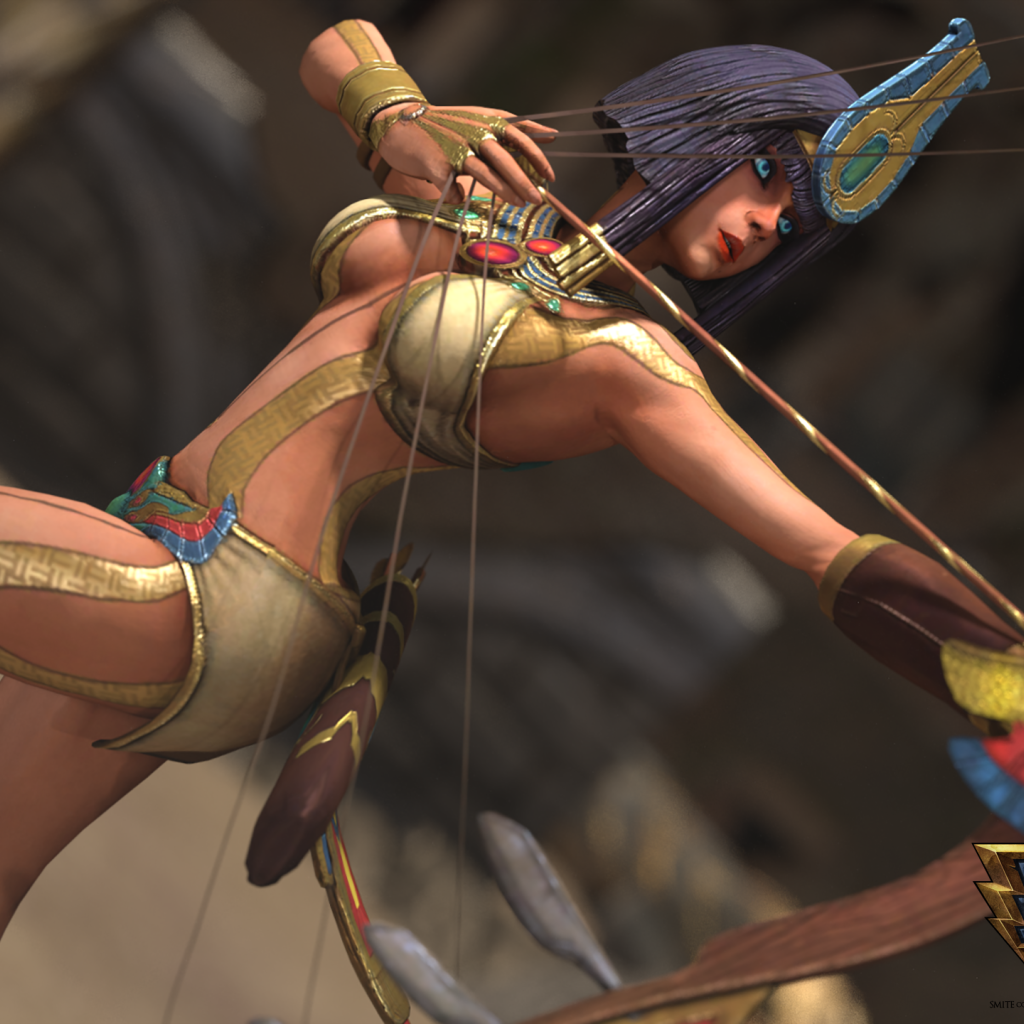 Египетская девушка из игры Smite