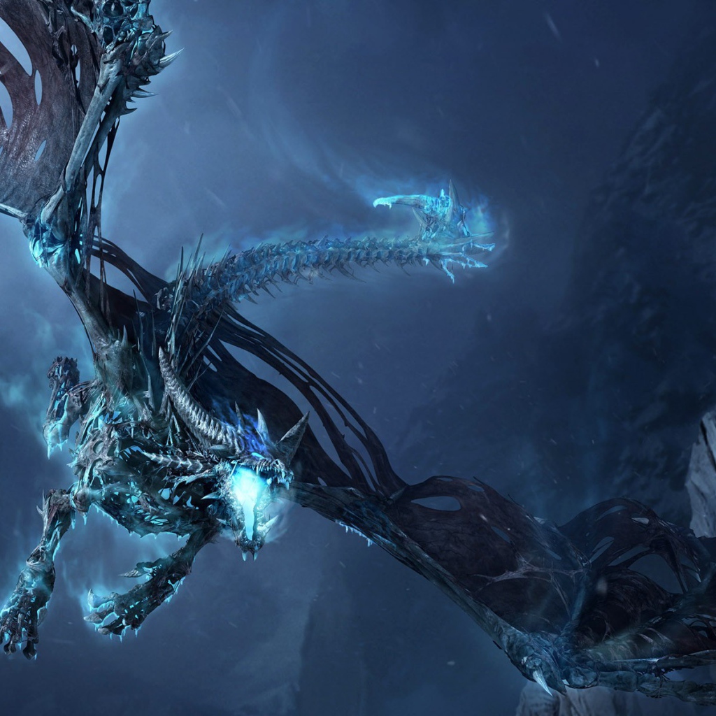 Электрический дракон из компьютерной игры