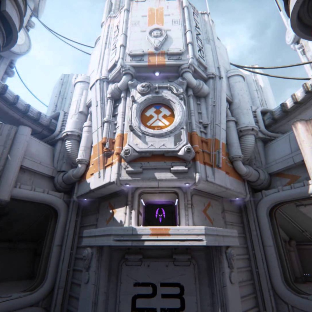 Вход в здание в игре Unreal Engine 4