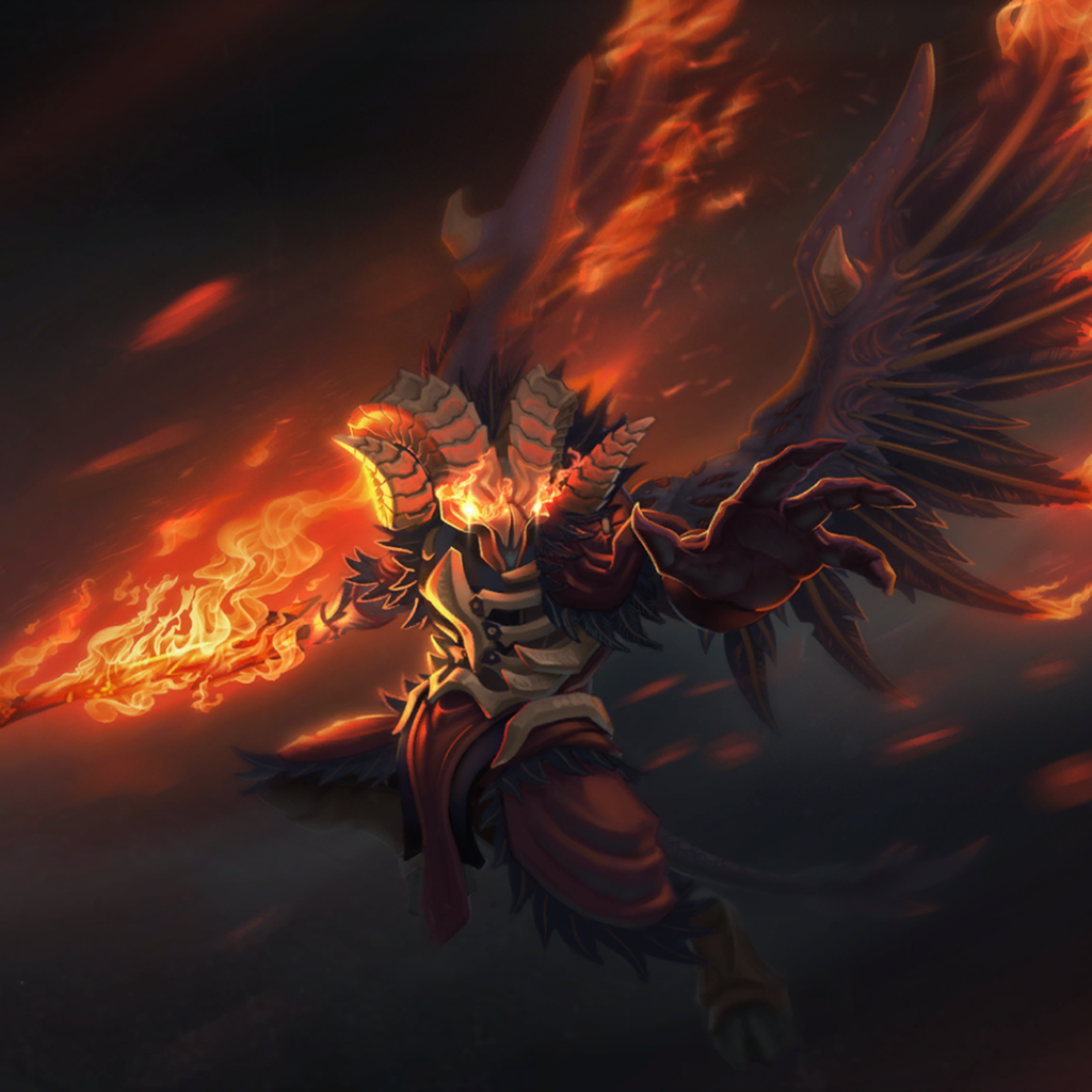 Огненный демон в игре Dota 2