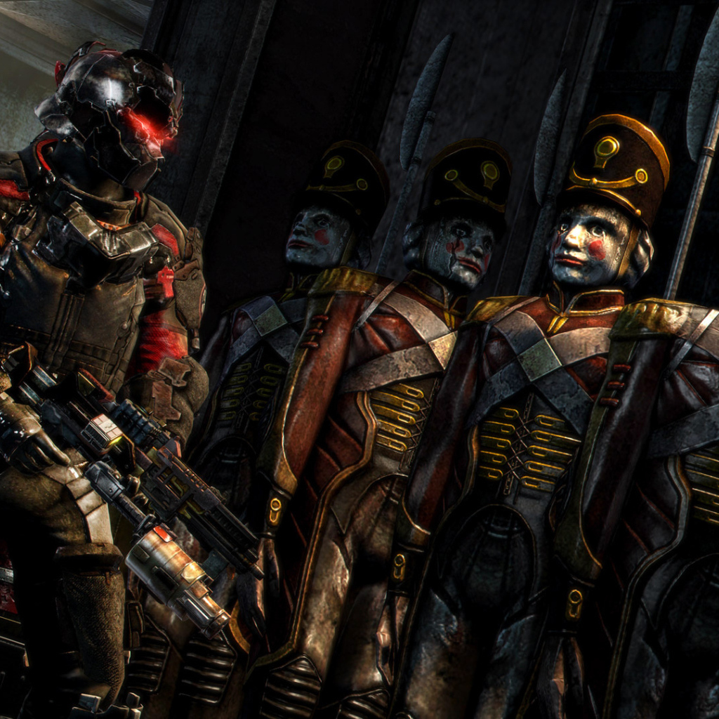 Фигурки солдат в игре Dead Space 3