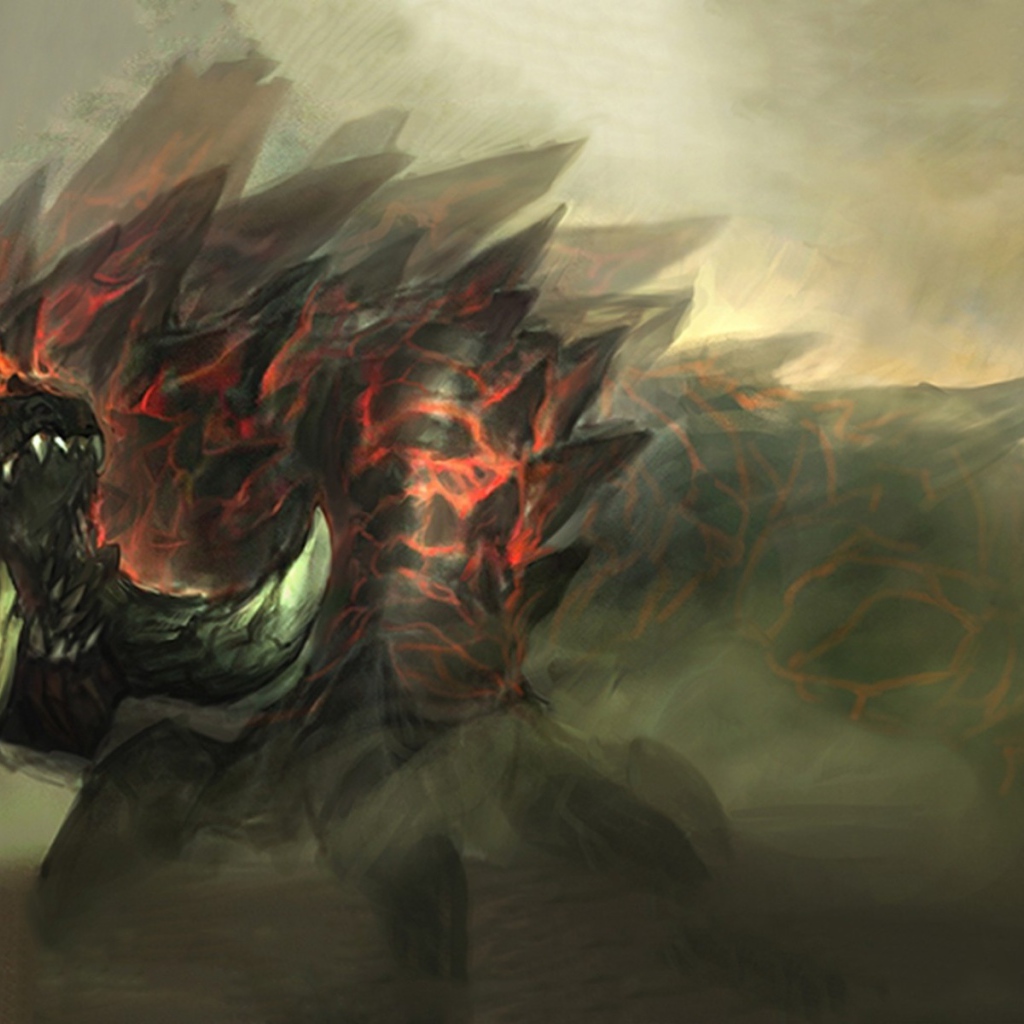 Огненный дракон, игра Monster Hunter