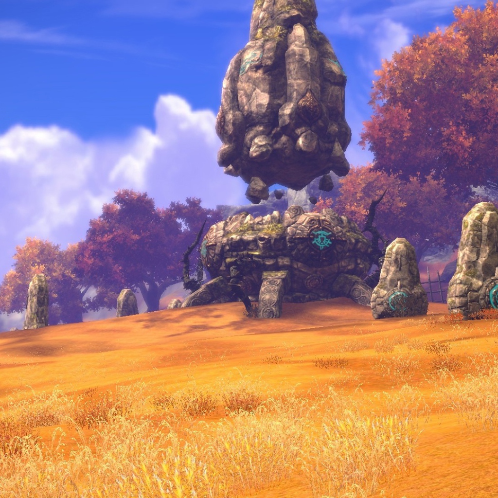 Летающие камни в игре Tera