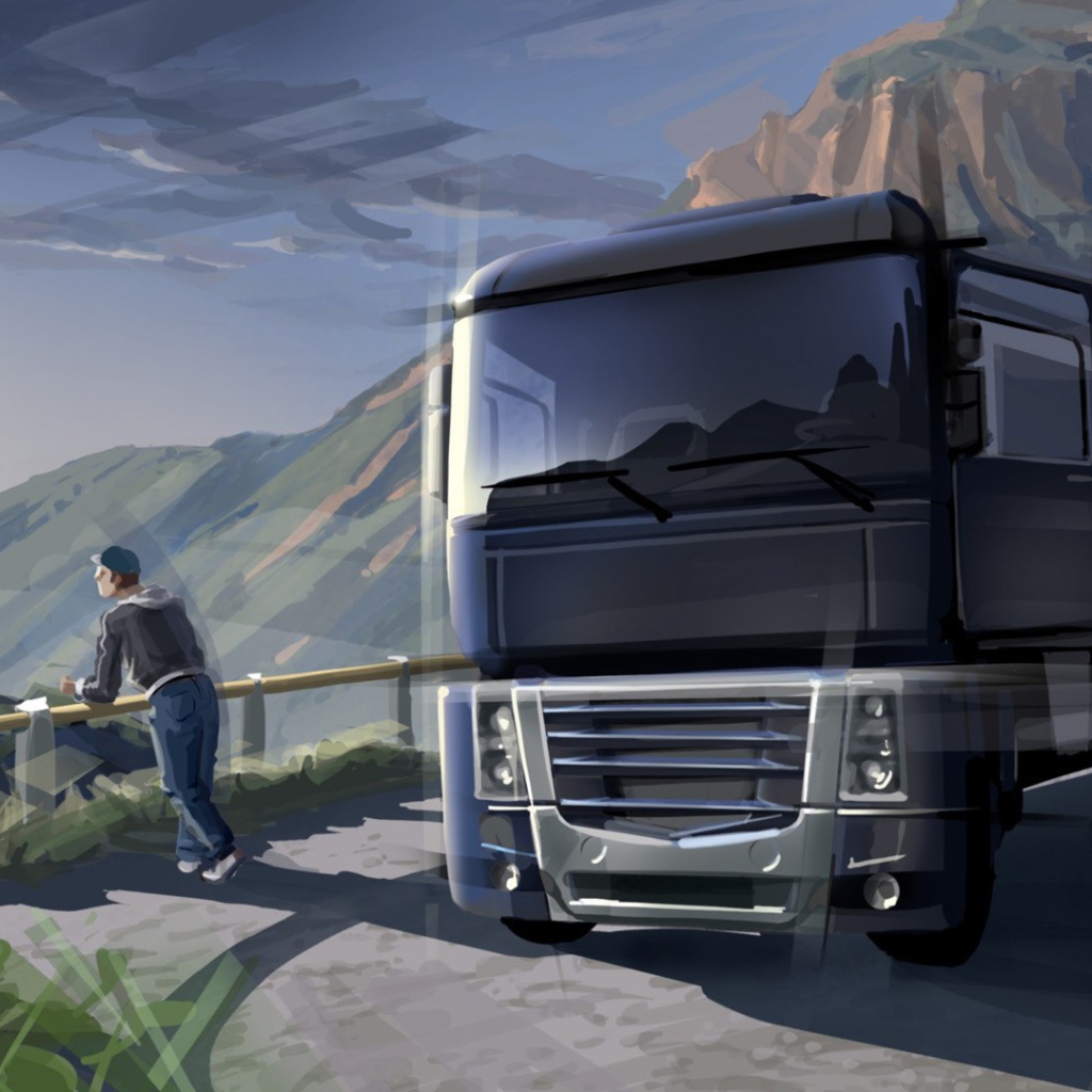 Игра Euro Truck Simulator 2