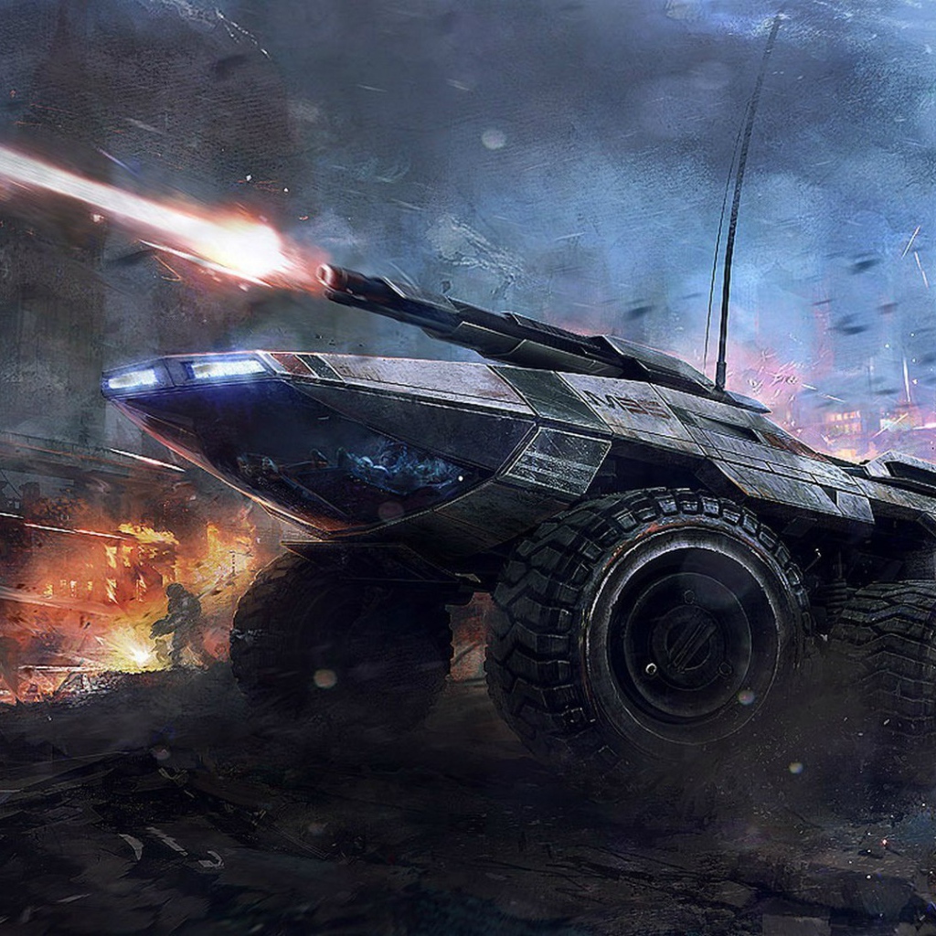 Игра Mass Effect 3 - Mako Lithograph