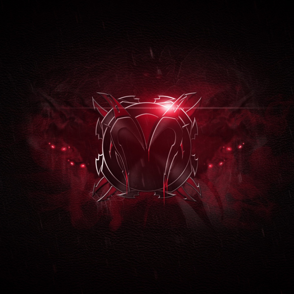 Игра от Riot Games, красный знак