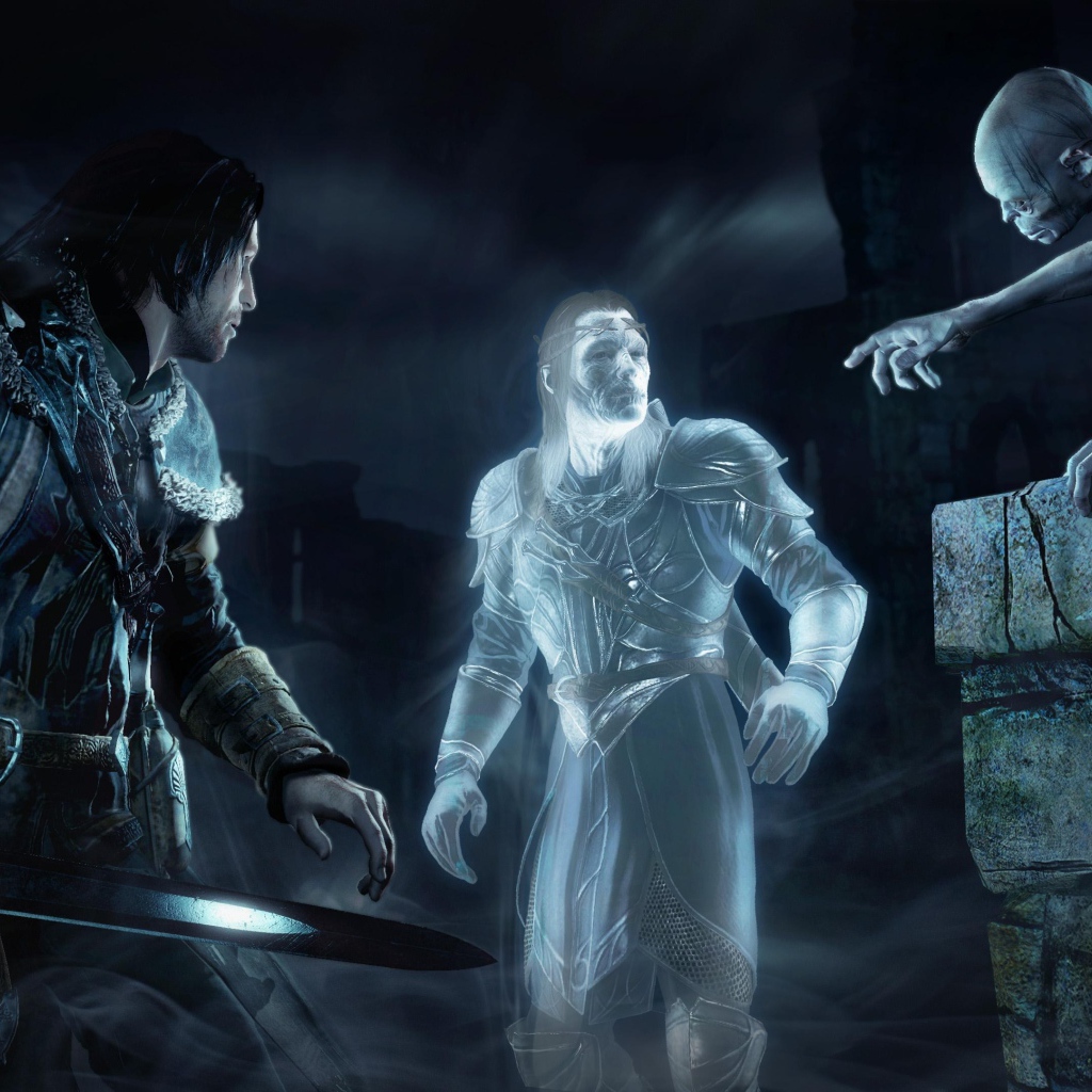 Призрак эльфа в игре Middle-earth Shadow of Mordor