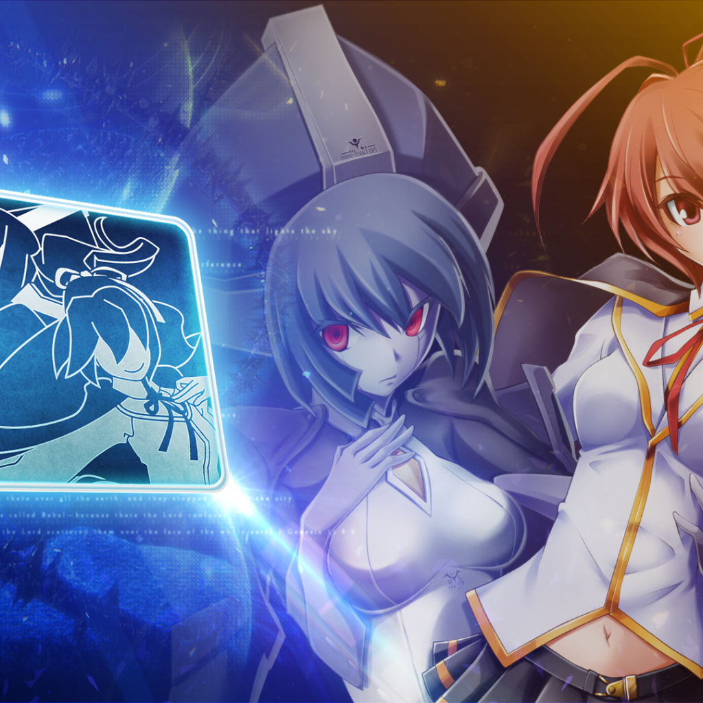 Девушка Ноэль в игре Blazblue