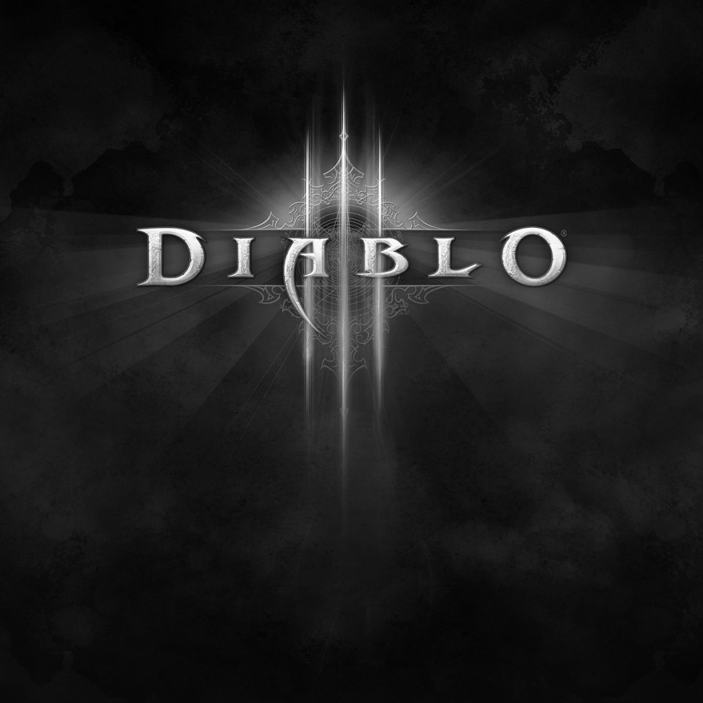 Серый фон, игра Diablo