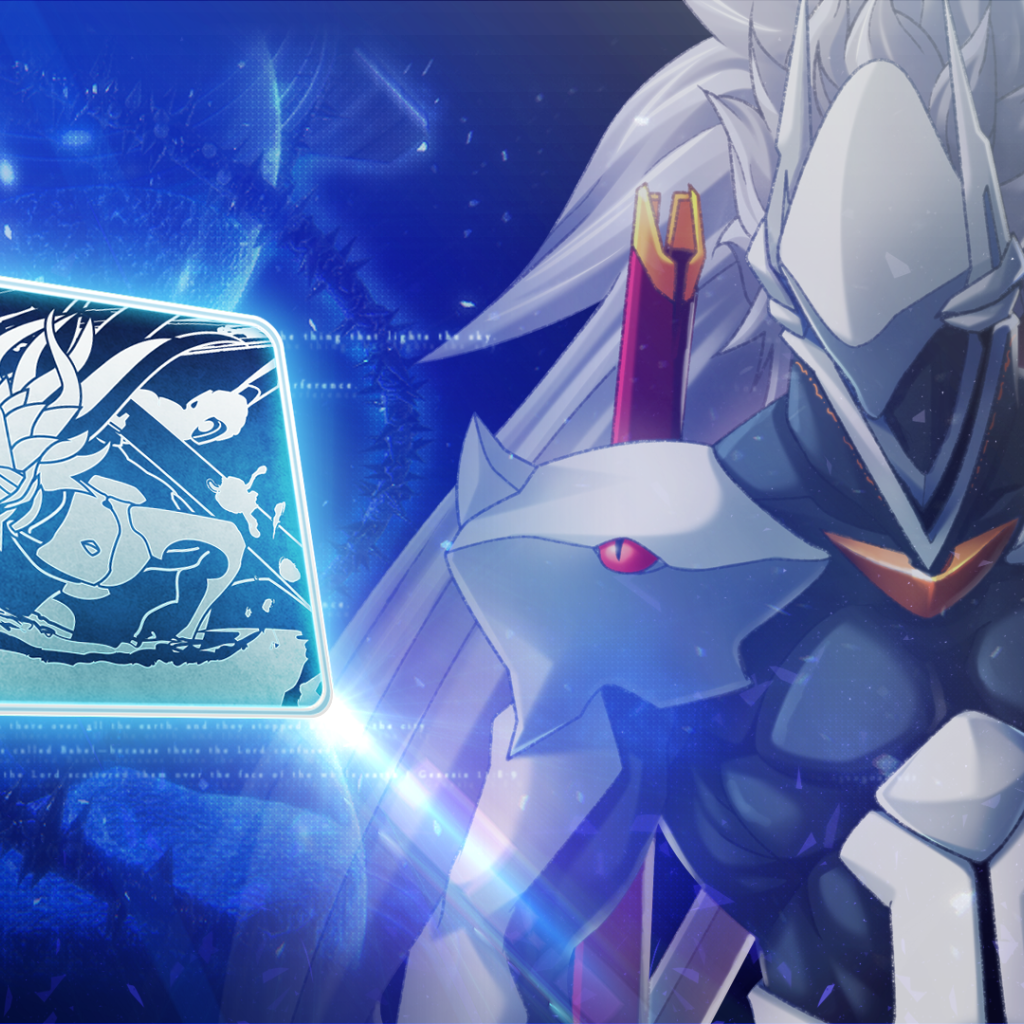 Хакумен в доспехах, игра Blazblue