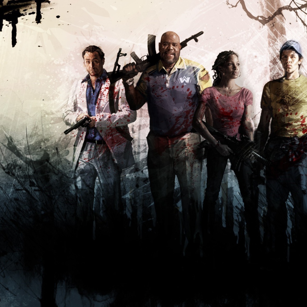Heroes of the game Left 4 Dead 2