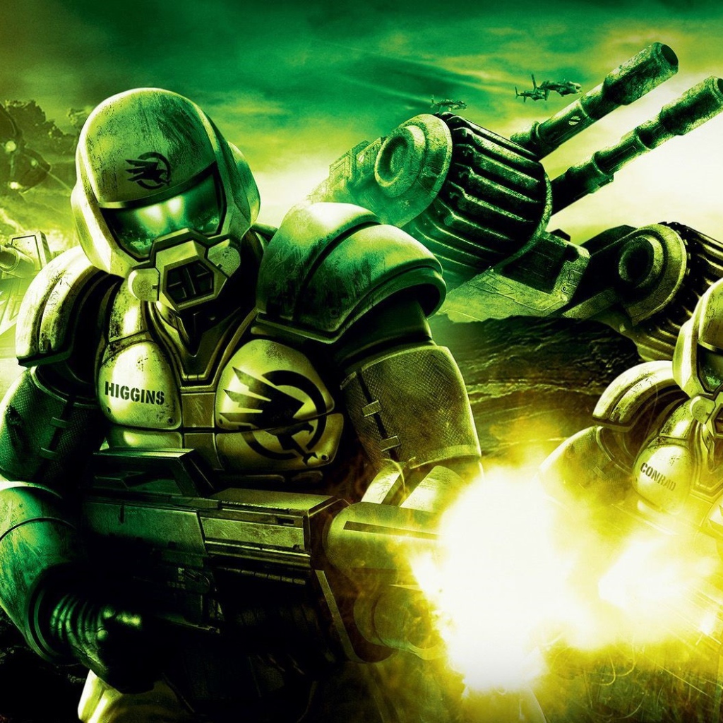 Герои отражают инопланетное вторжение