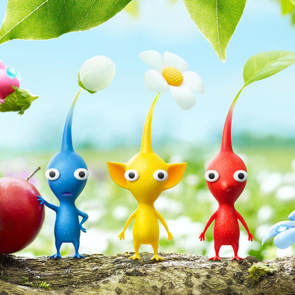 Герои видео игры Pikmin