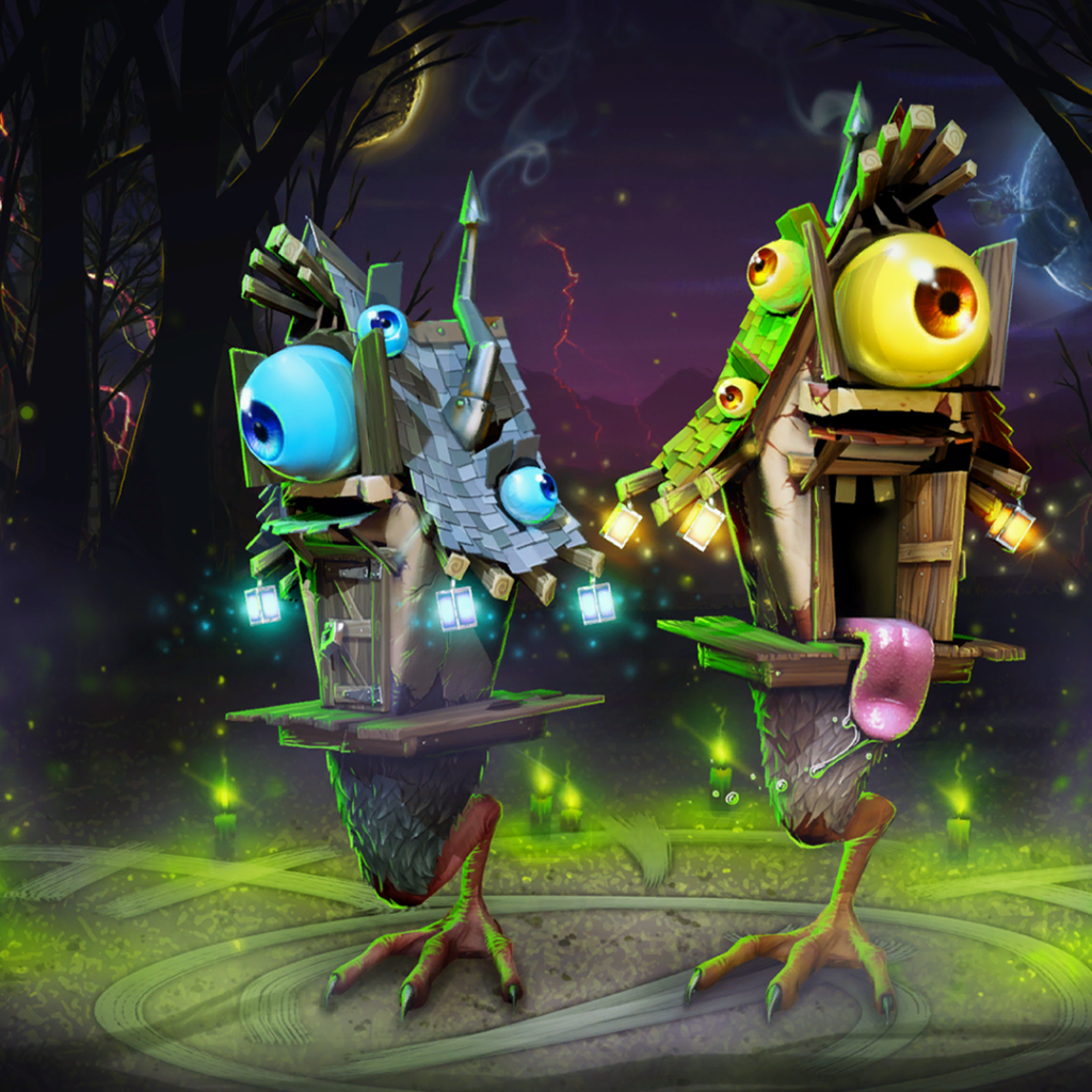 Дома на куриных ножках, игра Dota 2