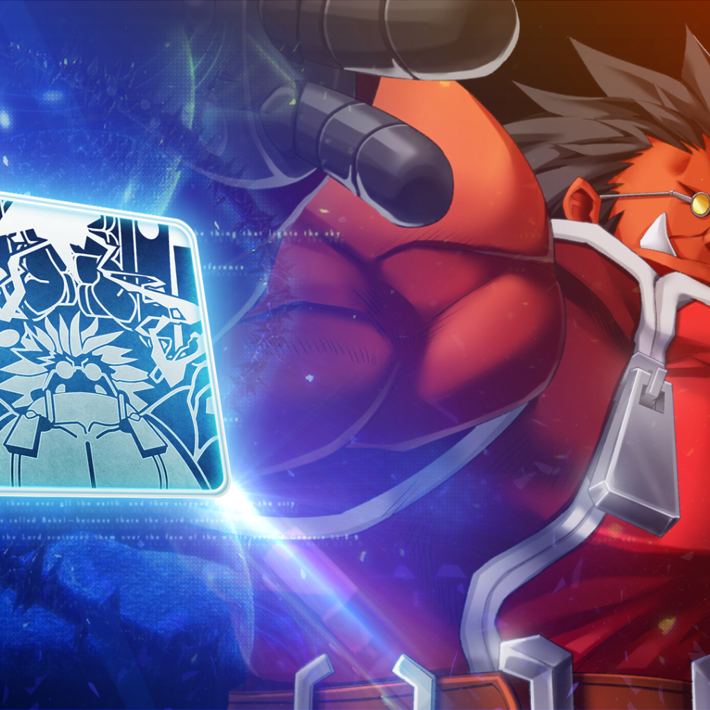 Айрон Тейгер из игры Blazblue