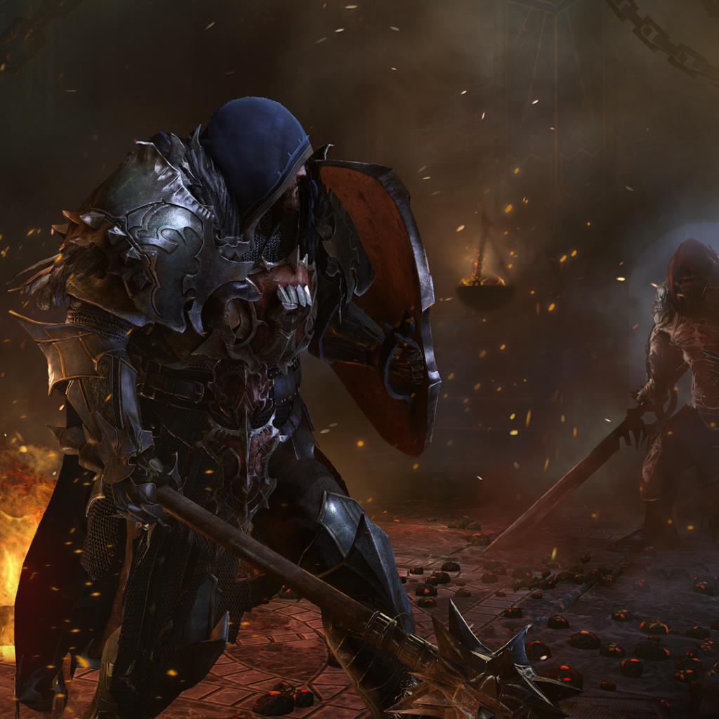 Рыцарь в латах в игре Lords of the Fallen