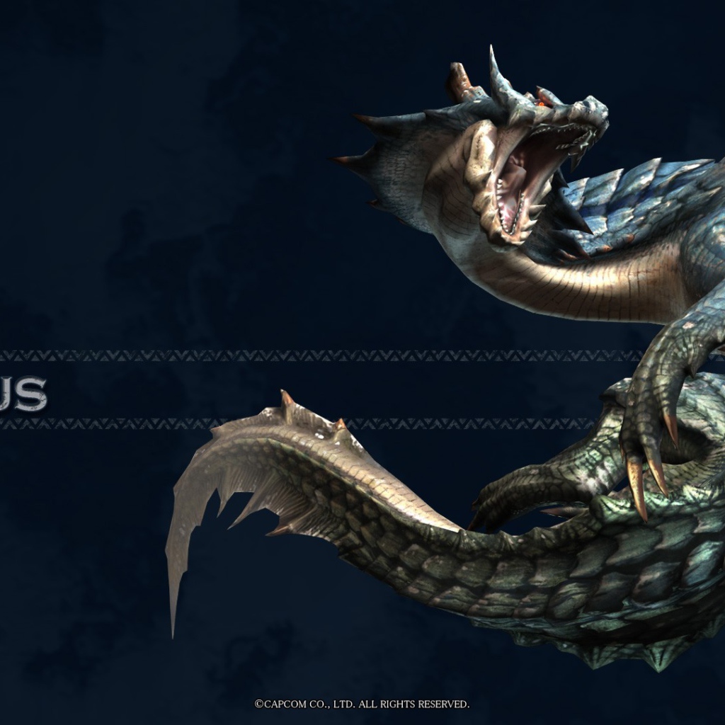 Лагиакрус из игры Monster Hunter