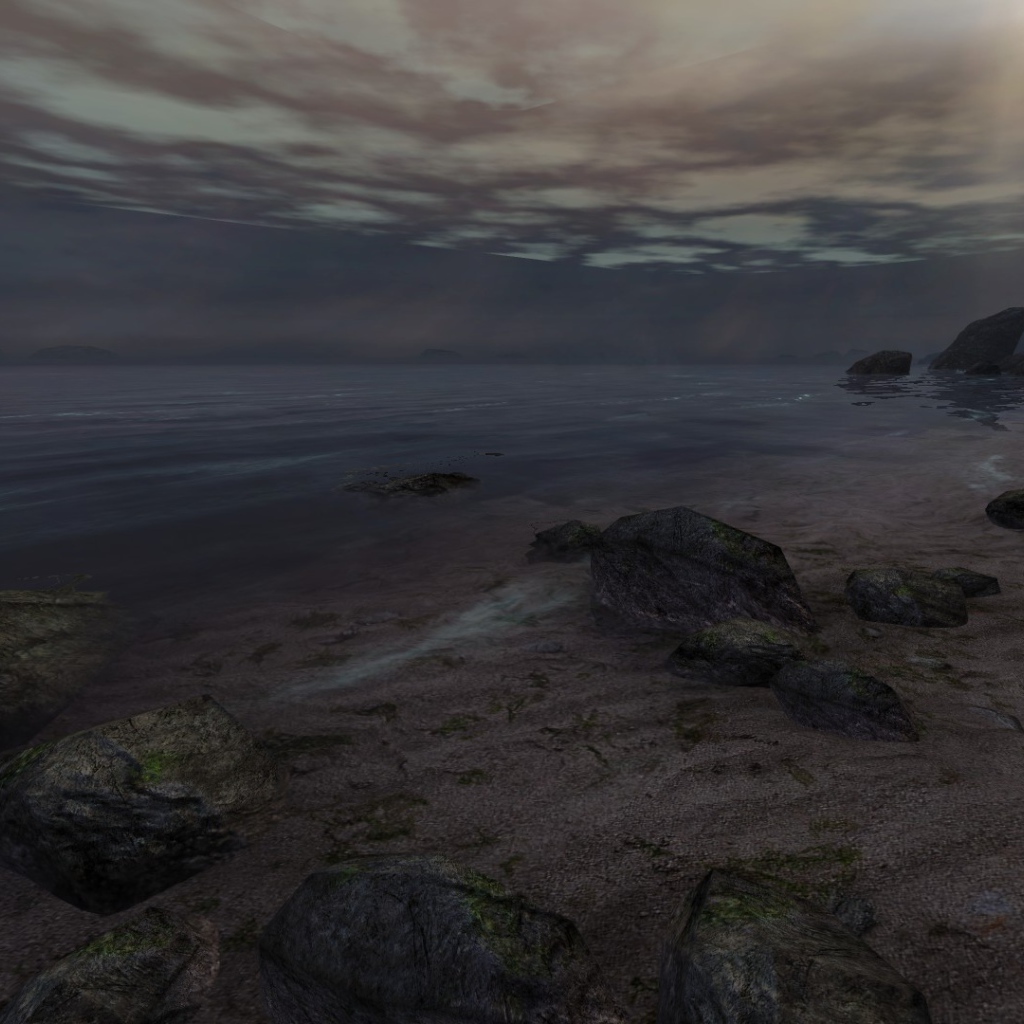 Пейзаж в игре Dear Esther