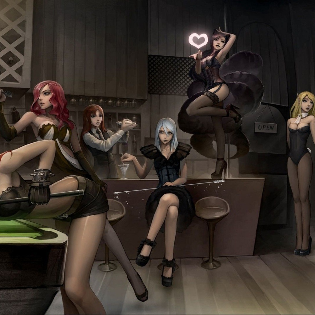 League of Legends в Баре