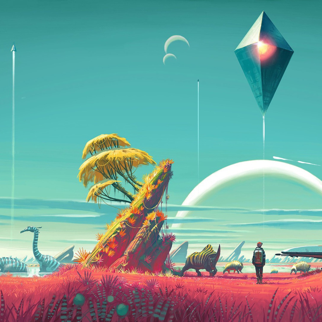 Находящаяся в разработке игра No Man's Sky