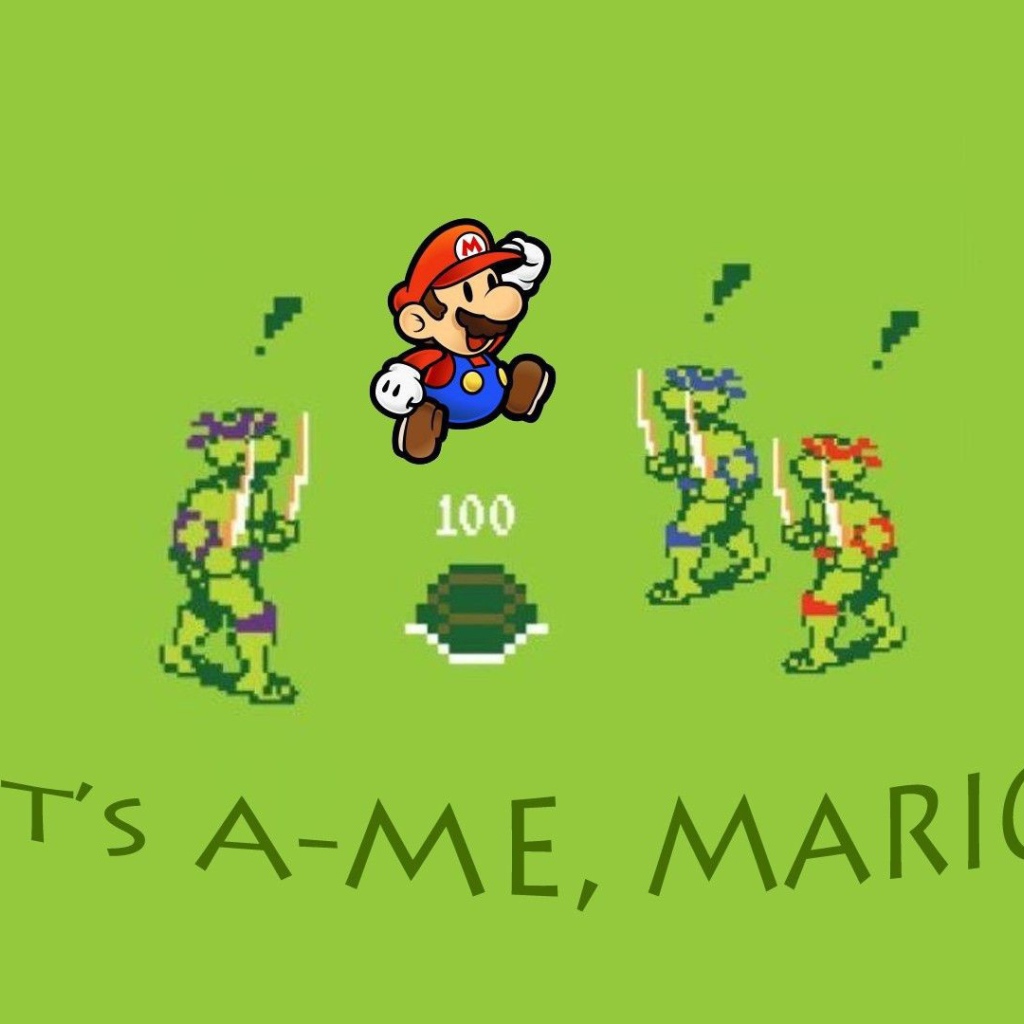 Марио против Ниндзя черепашек