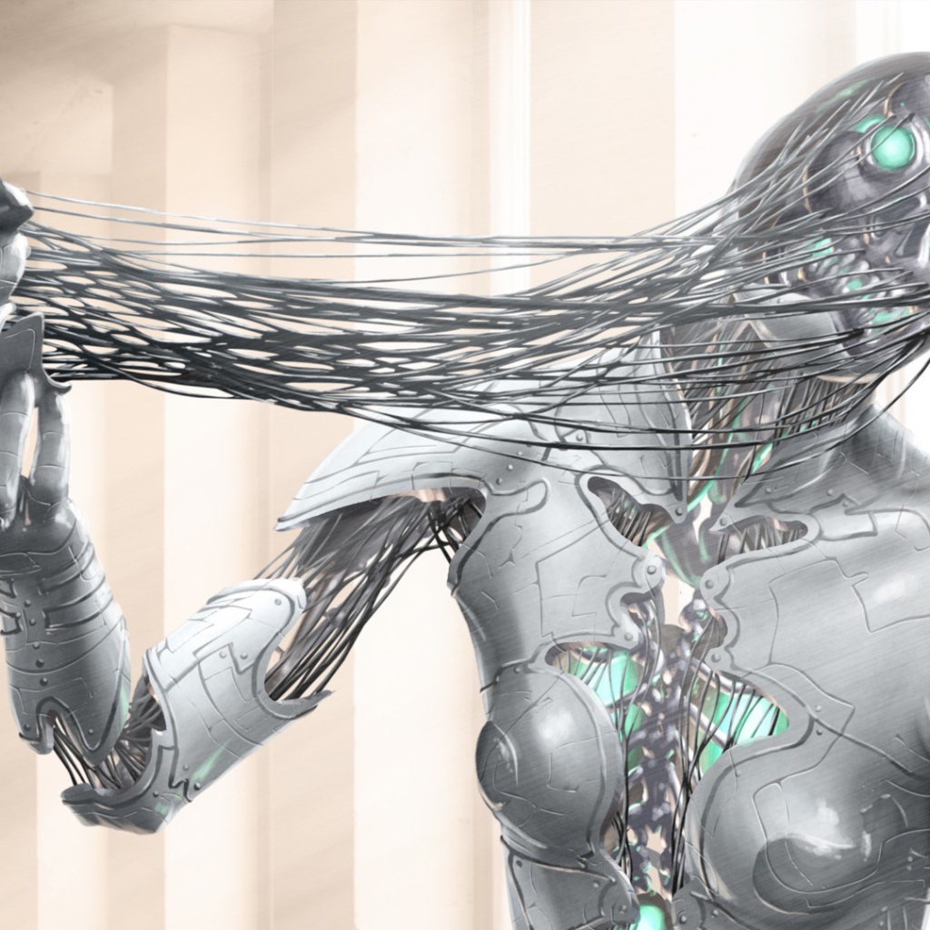 Маска робота в игре Cyberpunk 2077