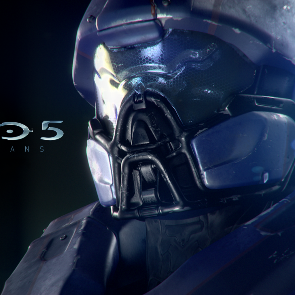 Мастер Чиф на постере игры Halo 5