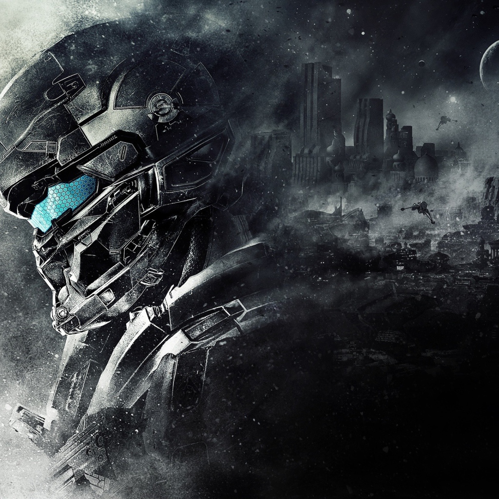 Мастер Чиф из игры Halo 5