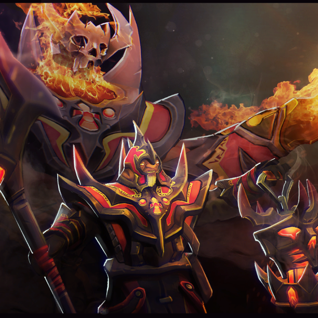 Повелитель огня, игра Dota 2