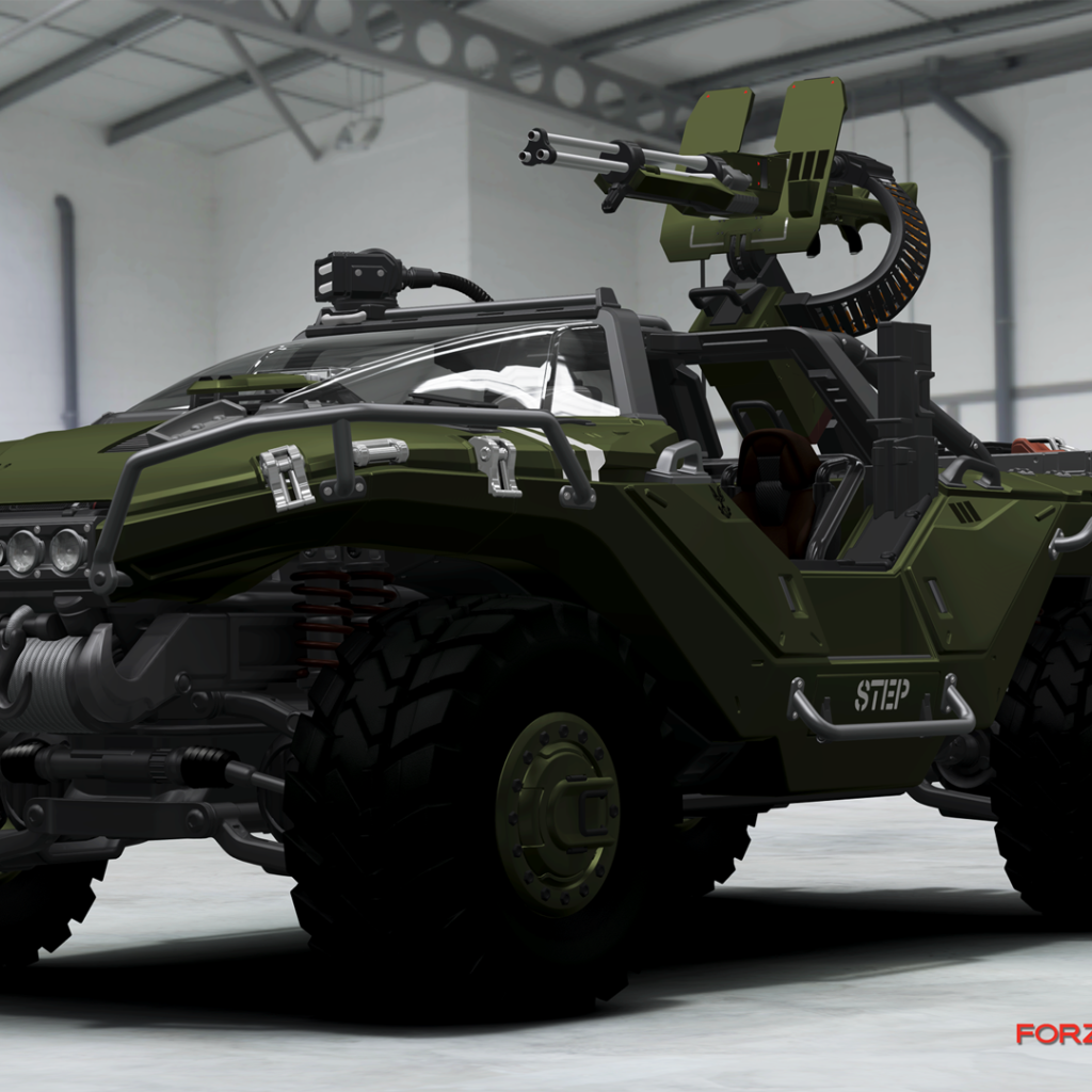 Военный автомобиль в игре Forza Motorsport