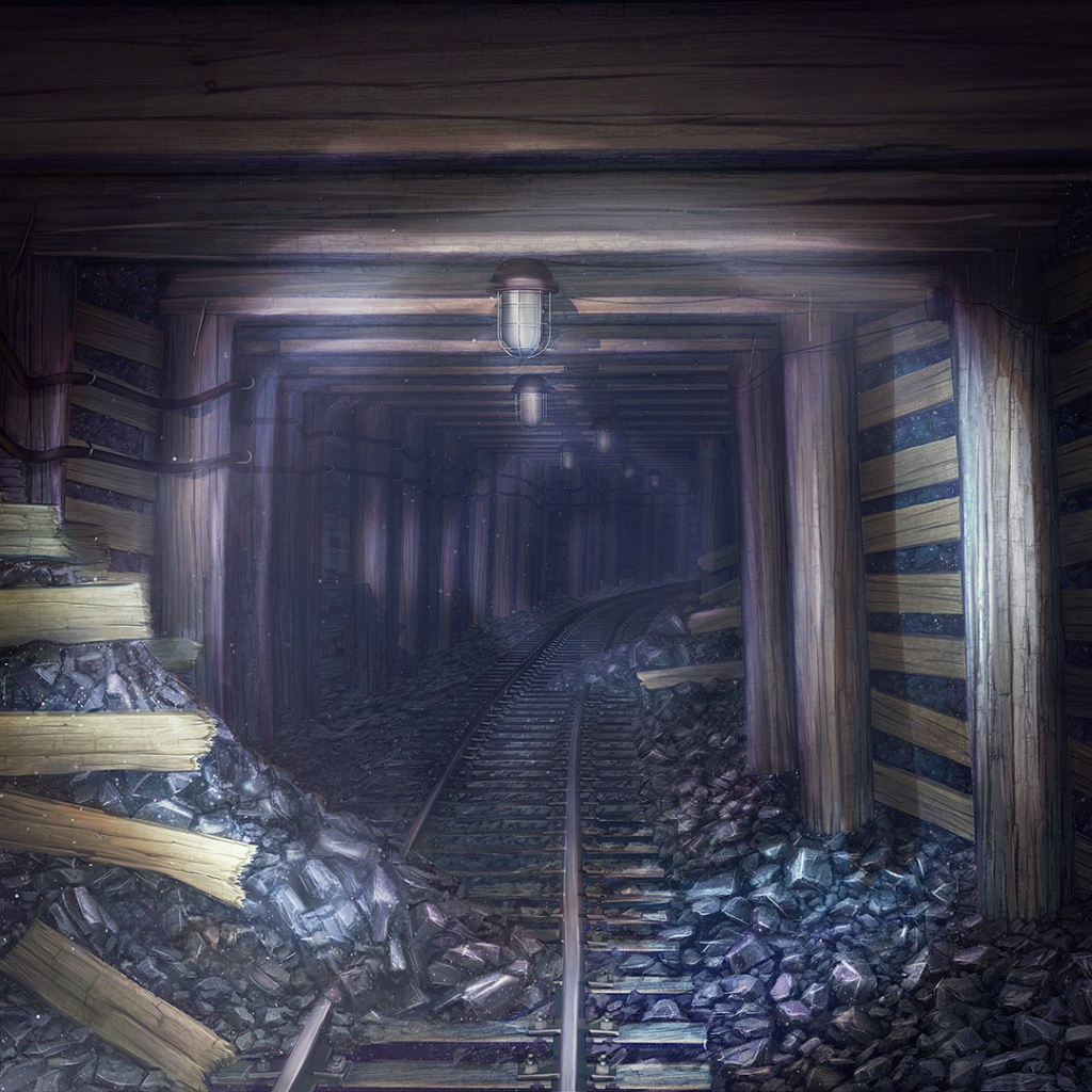 Шахтный тоннель в игре Бесконечное лето