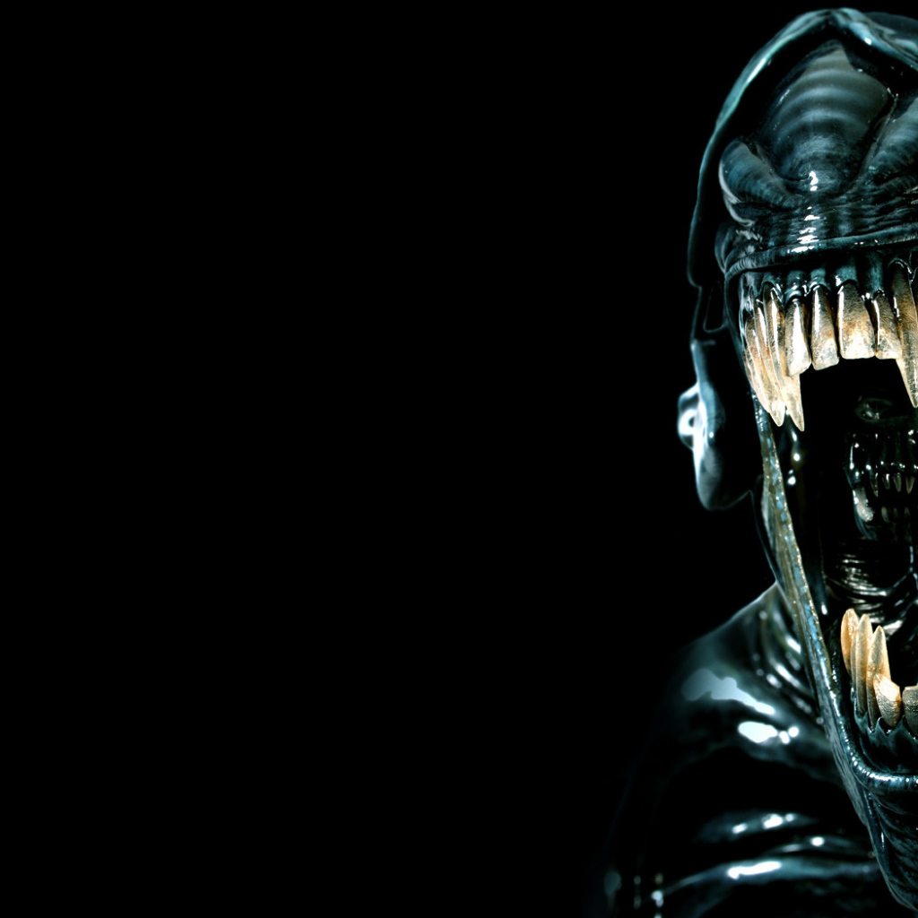 Монстр пришелец из игры Alien Isolation