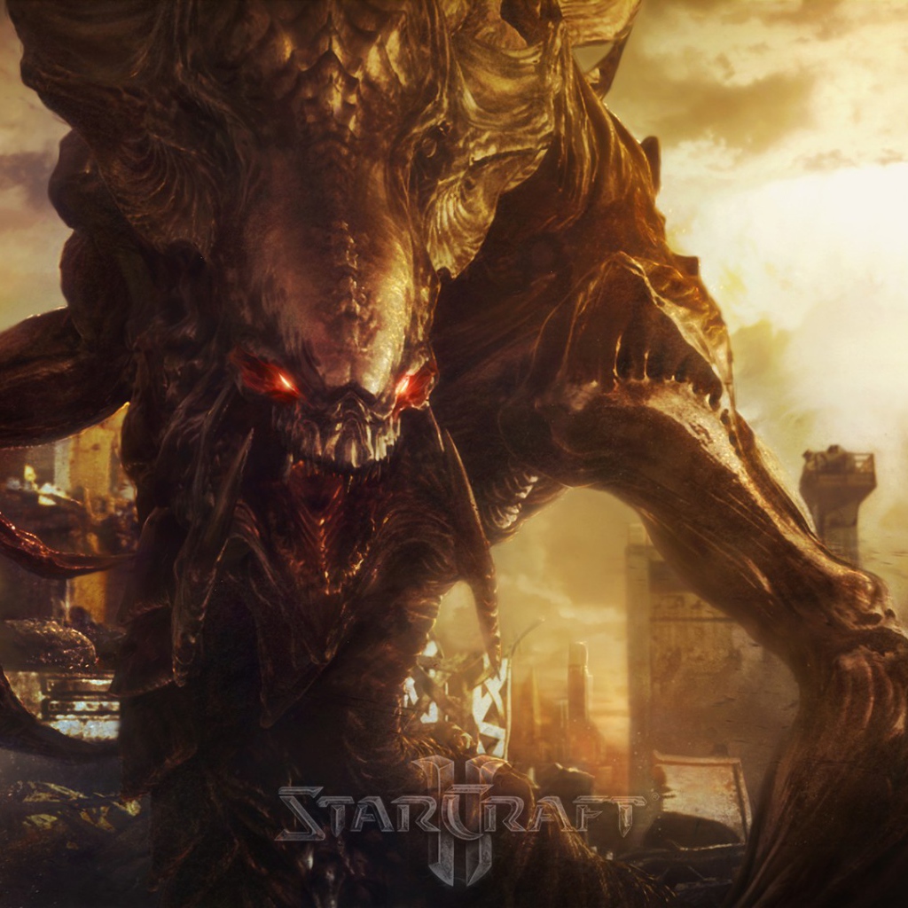 Монстр из игры Starcraft II