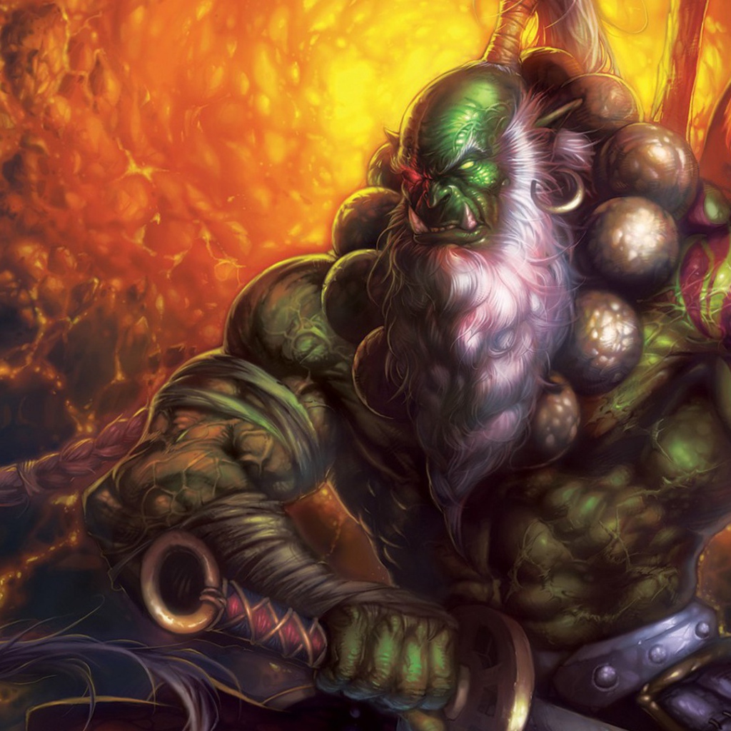 Монстр из игры Варкрафт