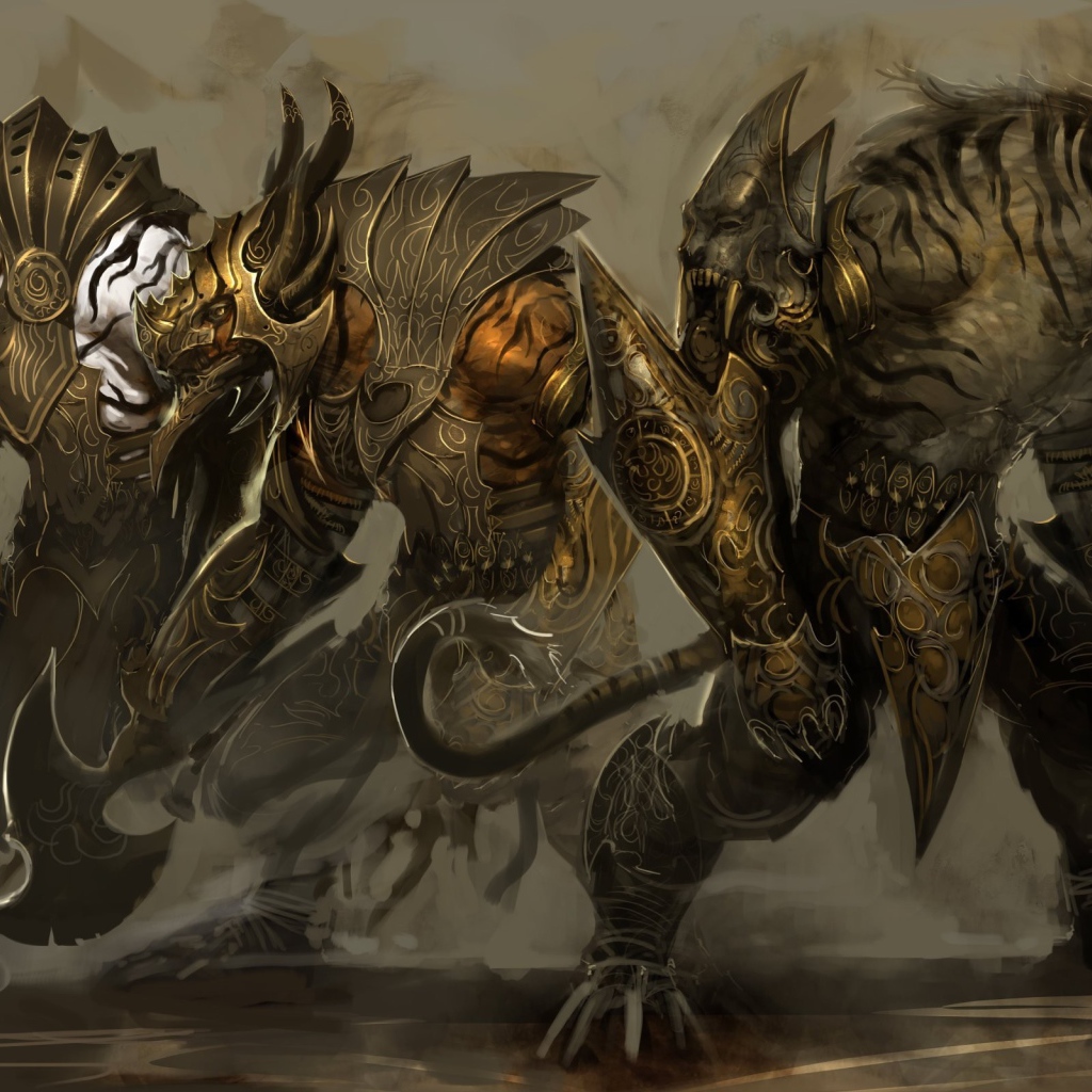 Монстры из игры Guild Wars 2