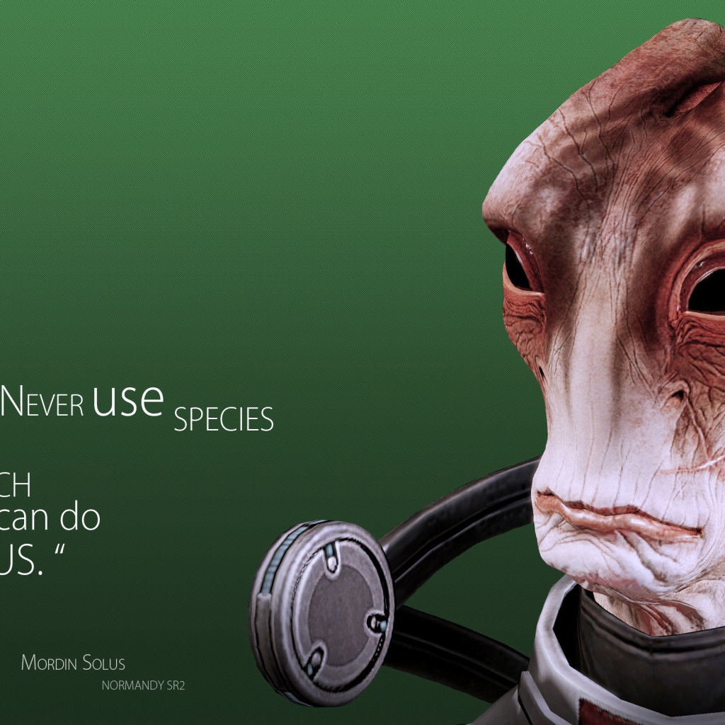 Мордин Солус из игры Mass Effect 2