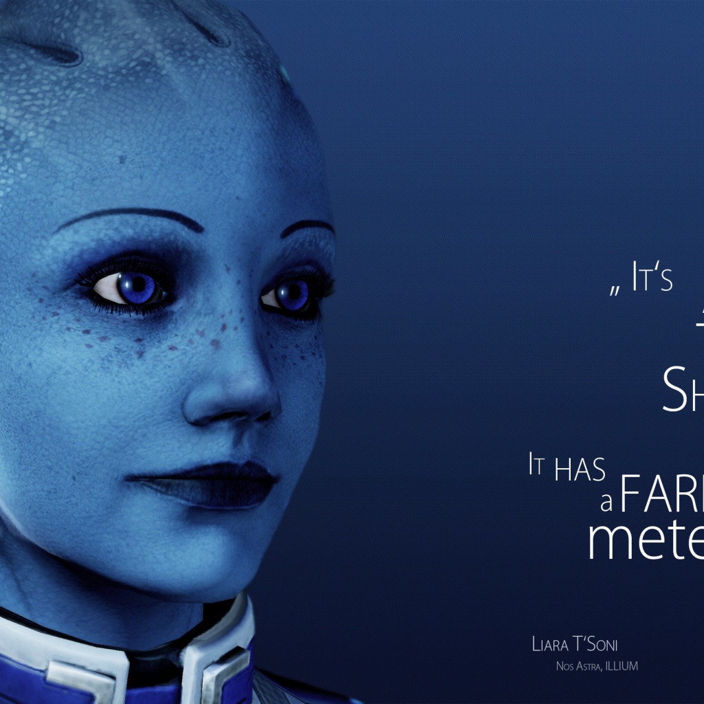 Нос Астра из игры Mass Effect 2