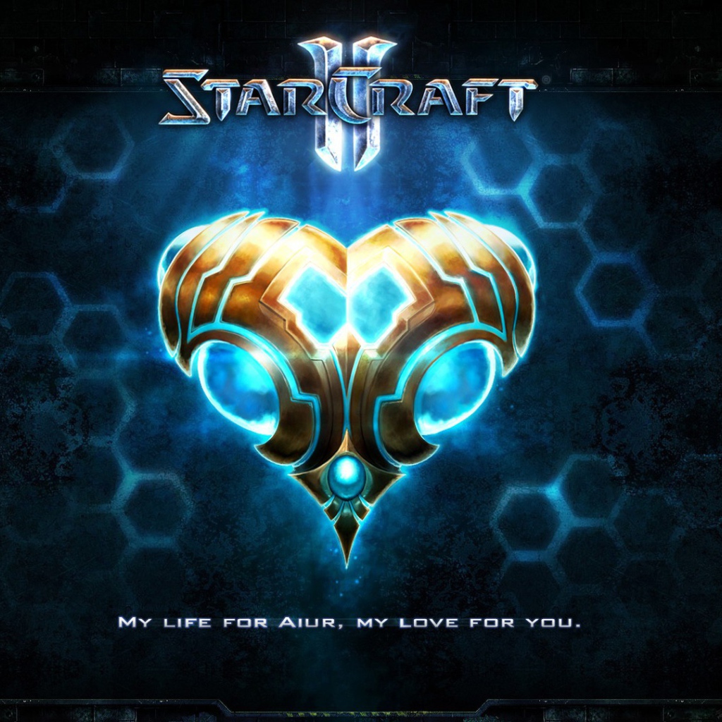 Популярная компьютерная игра Starcraft II