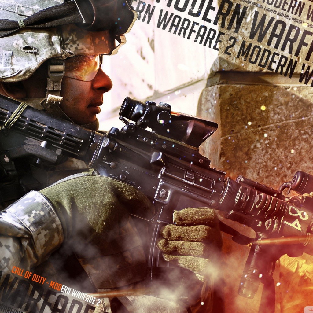 Популярная игра Call of Duty Modern Warfare 2