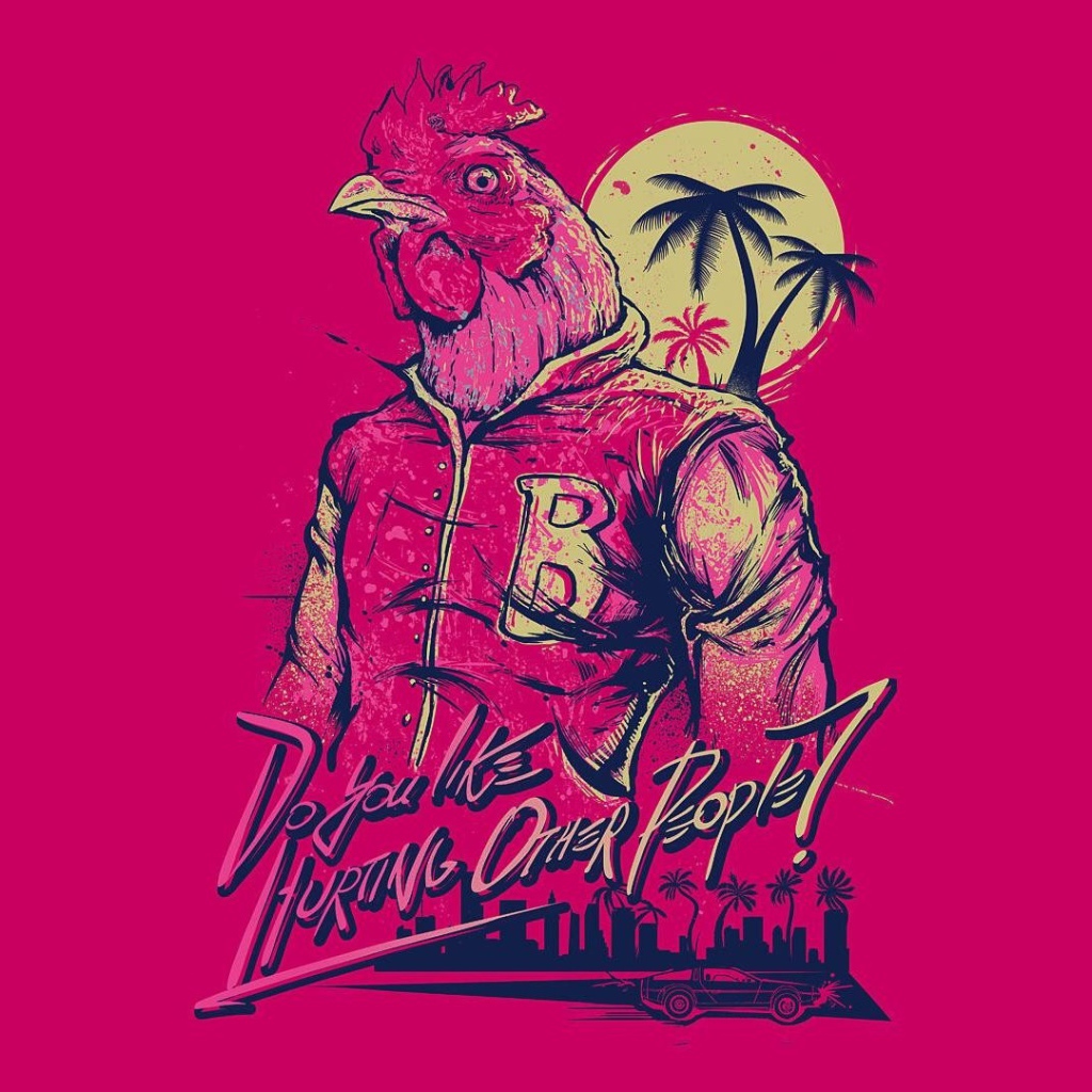 Популярная игра Hotline Miami 2