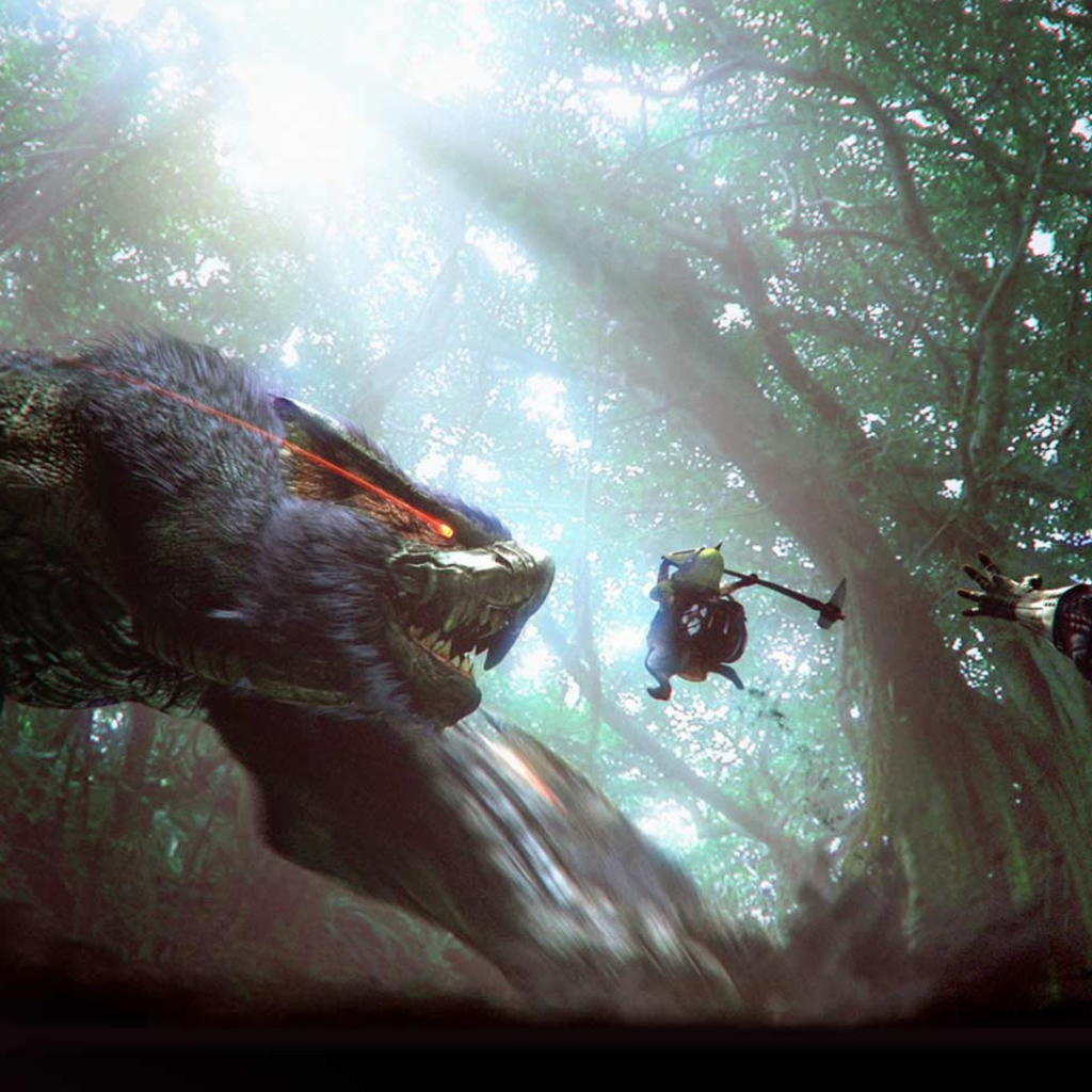 Популярная игра  Monster Hunter